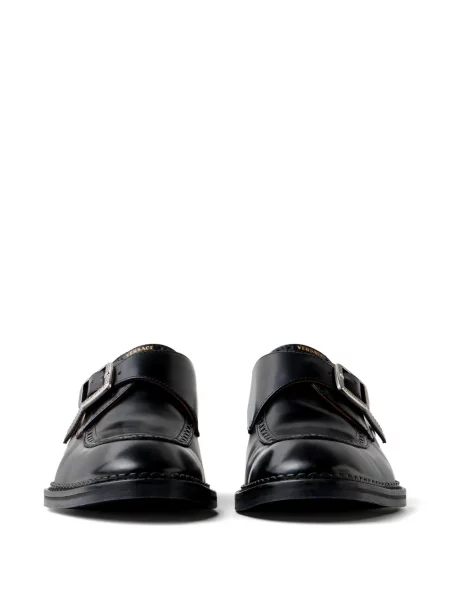Pantofi monk Versace din piele negru