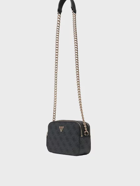 Сумка Guess з принтом сіра