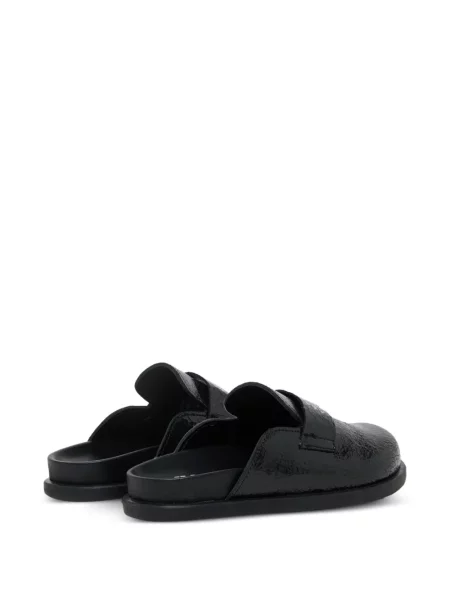 Klapki mules dziecięce Mm6 Maison Margiela czarne