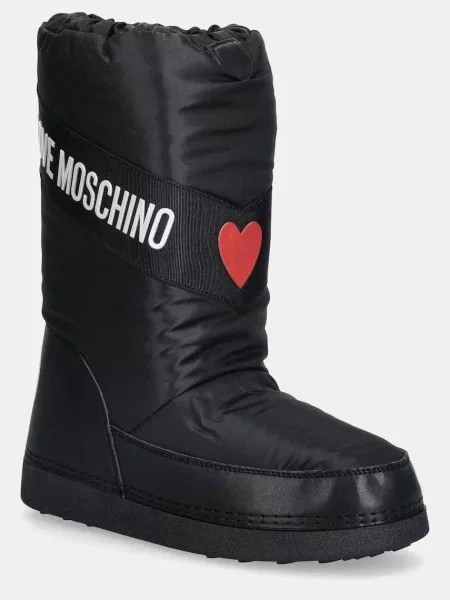 Cizme de zăpadă Love Moschino negru
