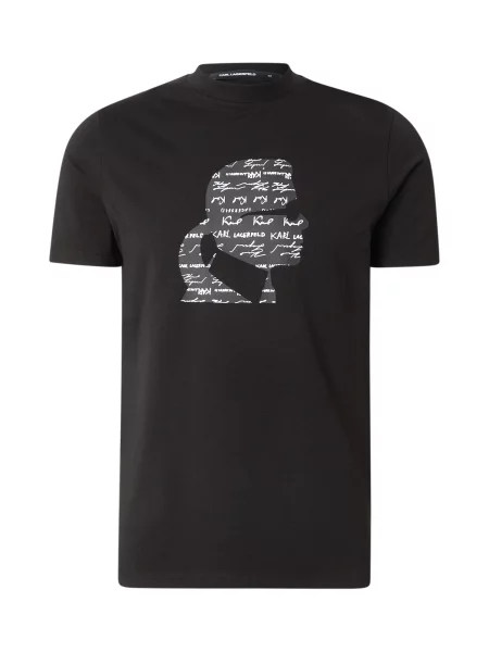 KARL LAGERFELD Tricou negru