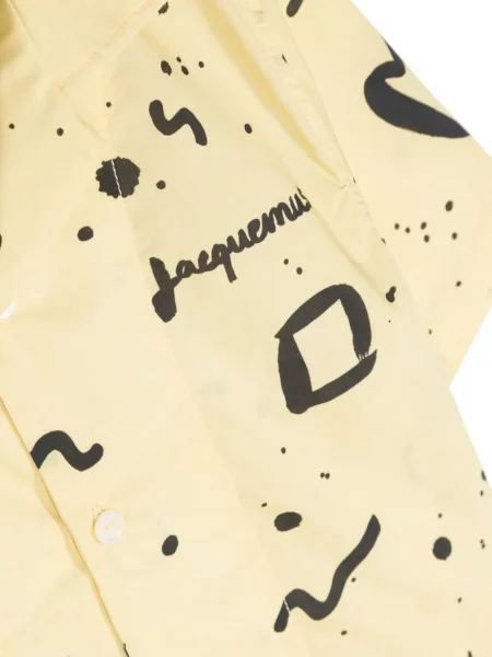 Koszula dziecięca Jacquemus L'enfant żółta