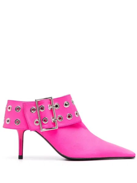 Klapki mules Abra różowe