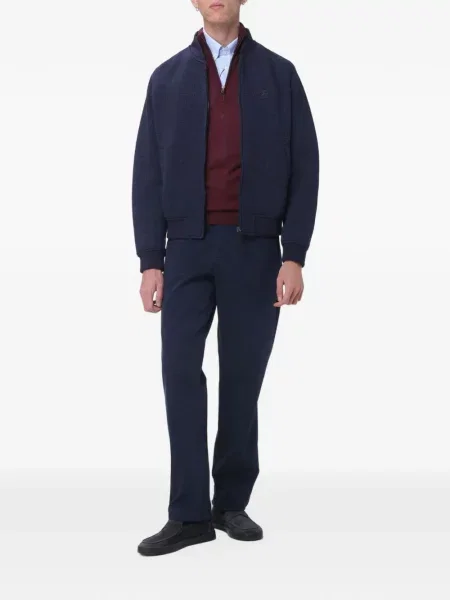 Geacă bomber Etro cu model paisley albastru
