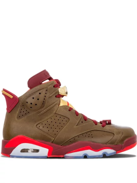 Sneakerși Jordan maro