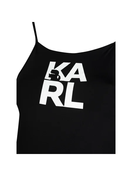 Maiou Karl Lagerfeld cu imagine de costum negru