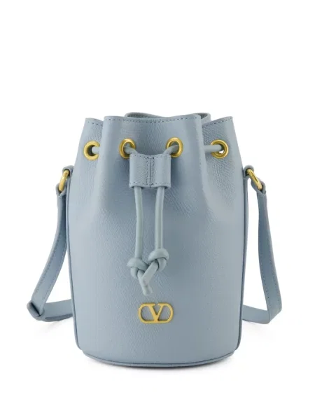 Geantă bucket Valentino Garavani albastru