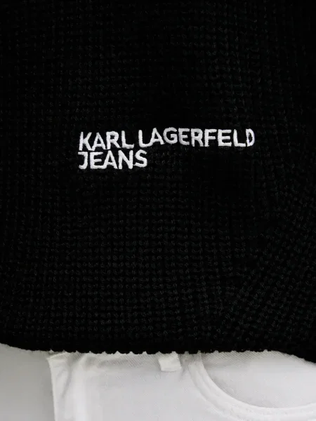 Pulover Karl Lagerfeld Jeans negru
