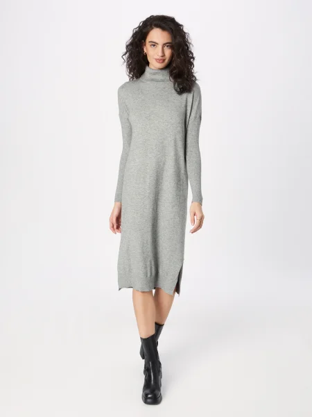 ONLY Rochie tricotat LEVA amestecat gri