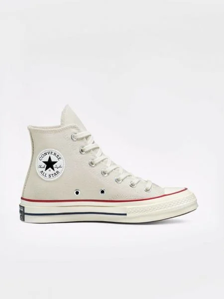 Teniși Converse retro din canvas bej