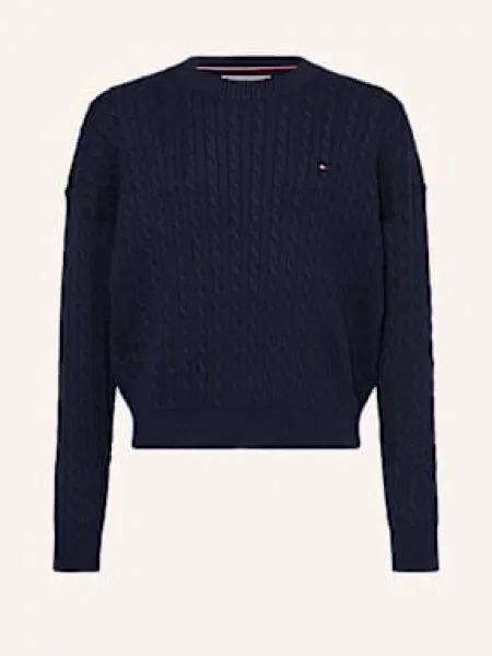 Tommy Hilfiger Svetr tmavě modrá