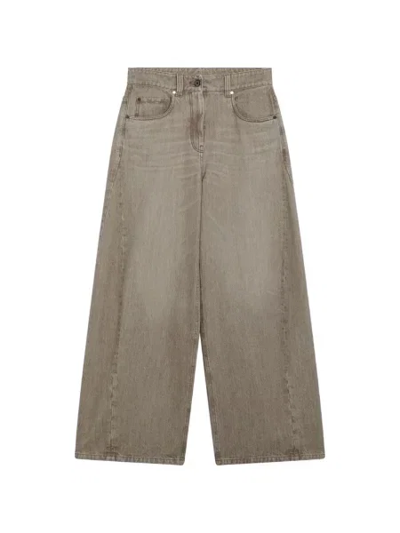 Szerokie jeansy Brunello Cucinelli