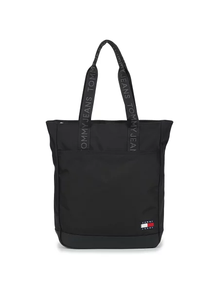 Shopper torbica Tommy Jeans črna