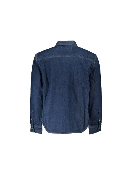 Geacă de blugi Calvin Klein albastru