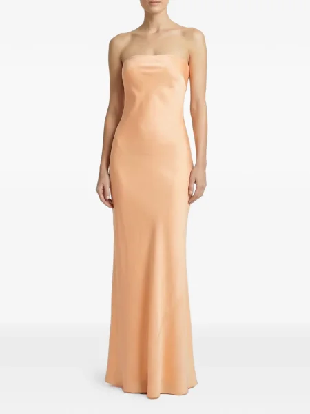 Rochie maxi Forte_forte de costum portocaliu