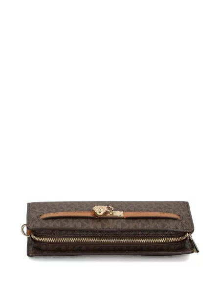 Pántos nyaklánc Michael Michael Kors barna