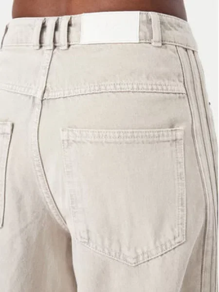 Adidas Jeans hlače Svetlo Oversize siva