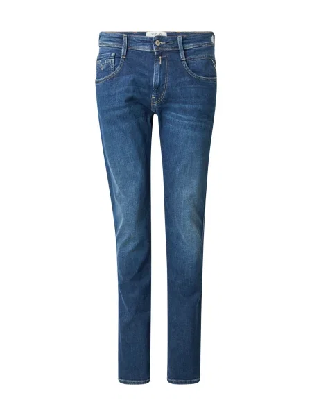 REPLAY Džíny ANBASS džínovina modrá