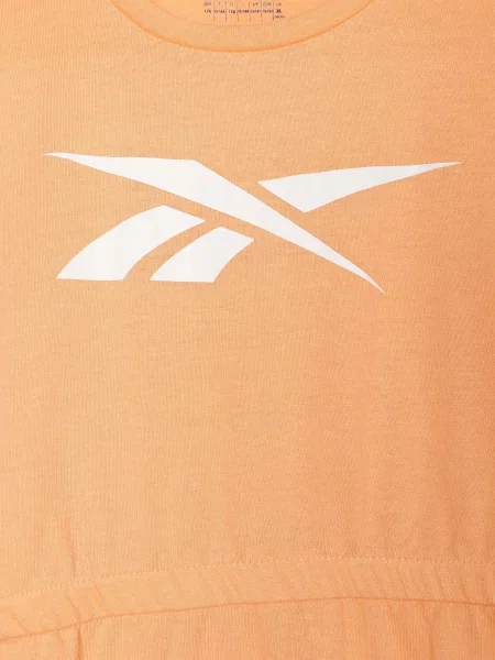 Детское платье миди Reebok желтое