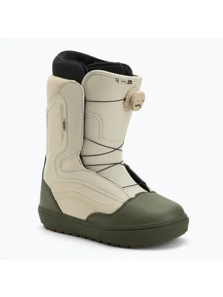 Férfi snowboard bakancs Vans Aura OG grape leaf/zabpehely. Méret: 42 EU zöld