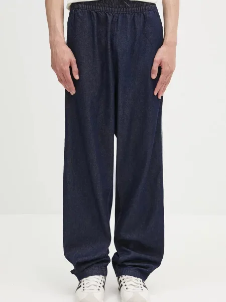 Hlače Adidas Originals kamenje plava