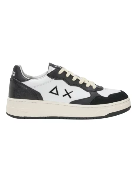 Sneakersy Sun68 zamszowe czarne