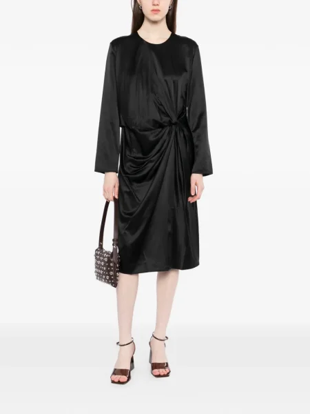 Rochie Jnby de mătase de costum negru