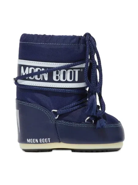 Botki dziecięce Moon Boot niebieskie