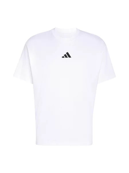 ADIDAS PERFORMANCE Tehnička sportska majica Runners we are different crna bijela