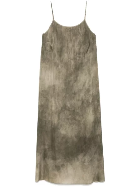 Rochie midi Uma Wang până la genunchi de costum verde