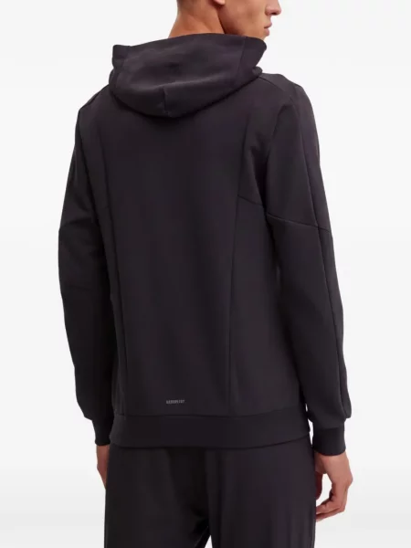 Csíkos tornaterem rövidnadrág Adidas nyomtatás kék