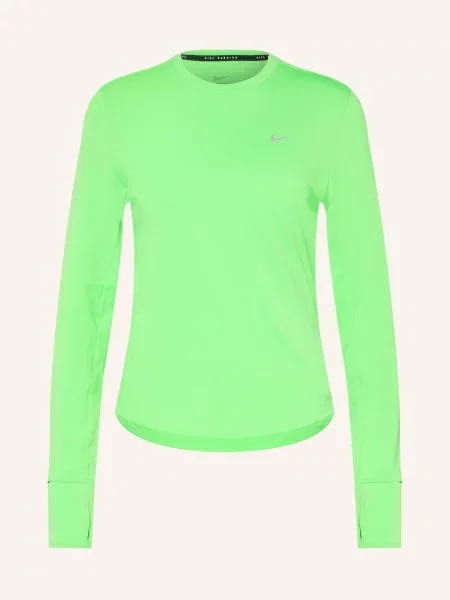 Nike Funkční Tričko Swift neonově zelená