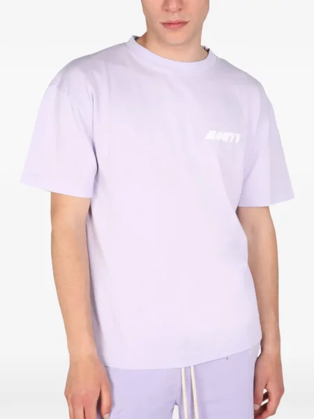 Tricou Mouty cu imagine violet