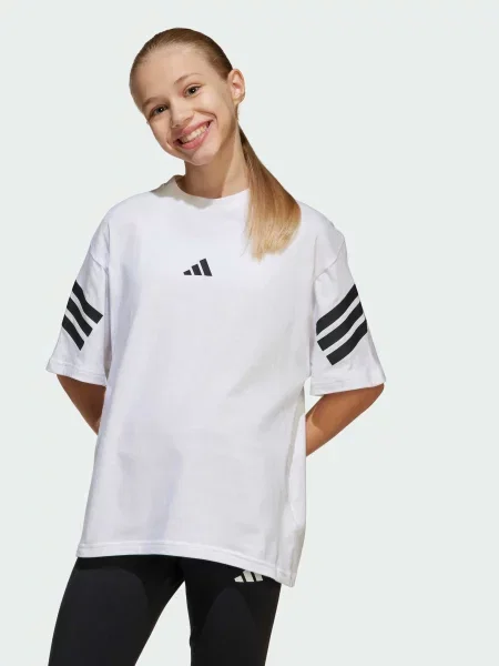 Детская футболка Adidas белая