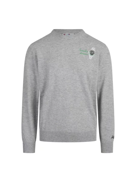 Sweter Mc2 Saint Barth szary