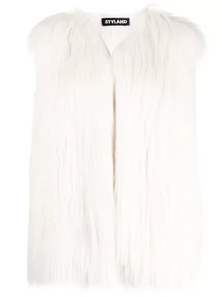 Futro kamizelka Styland biała