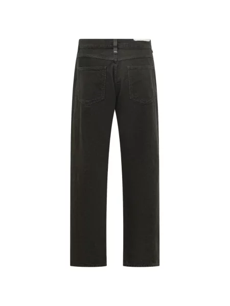 Blugi cu picior larg Amish negru