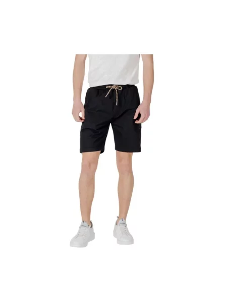 Bermudy Gianni Lupo czarne