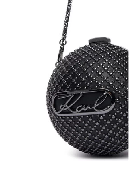Karl Lagerfeld Pismo torbica crna