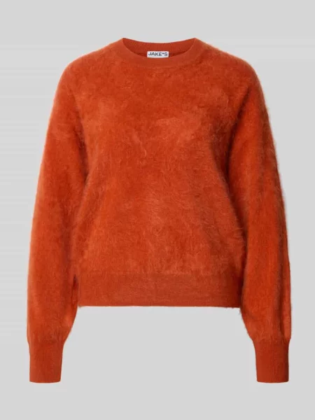 Sweter w kroju regular fit z czystego kaszmiru Jake*s Casual
