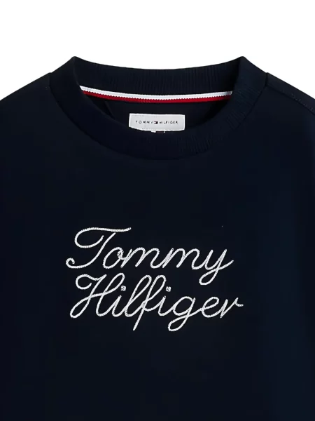 Gyerek melegítő felső Tommy Hilfiger kék