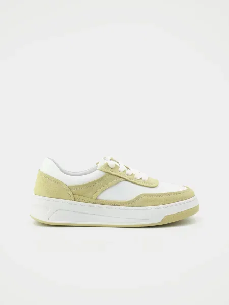 Замшевые кеды Urban Trace бежевые