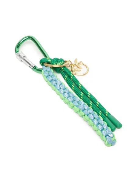 PINKO Obesek Knot Keychain 1 AI PCPL zelena