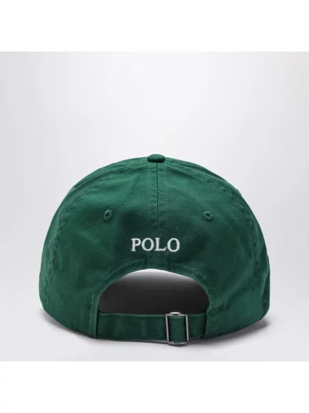 Polo Ralph Lauren czapka z daszkiem z aplikacją zielony