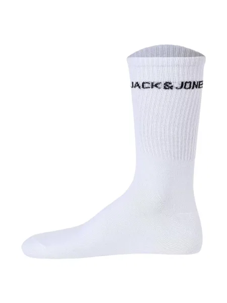 JACK & JONES Sportzoknik fekete fehér