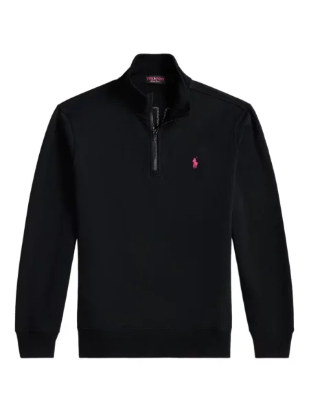 Șapcă Polo Ralph Lauren de mătase cu broderie cu dungi negru