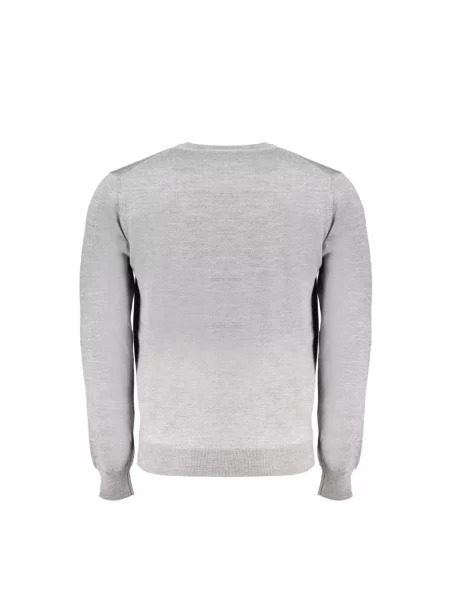 Sweter Harmont & Blaine z długim rękawem szary