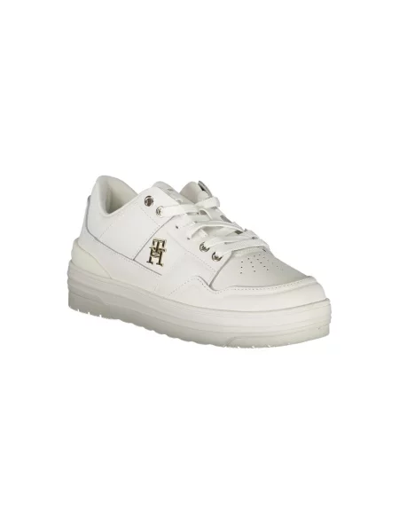 Trampki Tommy Hilfiger skórzane klasyczne białe