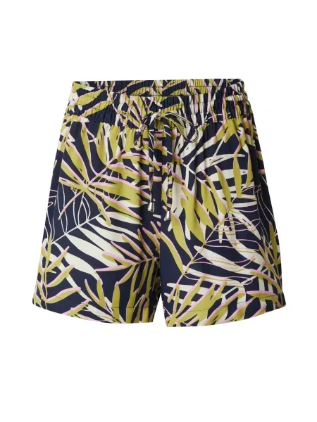 JDY Pantaloni JDYSTARR bleumarin / verde kiwi / roz alb