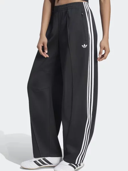 Adidas Originals pantaloni pentru femei Firebird Barrel negru